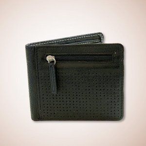 🌼 REDHERRING Black Leather Wallet - UNISEX